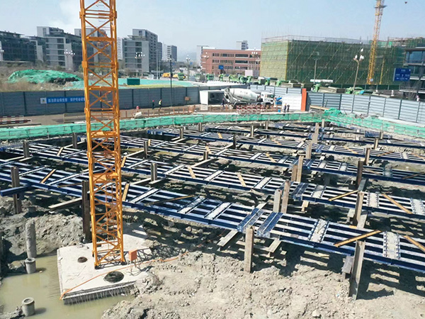 預(yù)應(yīng)力型鋼組合支撐-浙江交控城市發(fā)展有限公司舞陽街道 2021-003-1、003-2 號地塊施工(一標(biāo)段)
